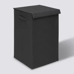 5five Panier à linge 74L, Noir