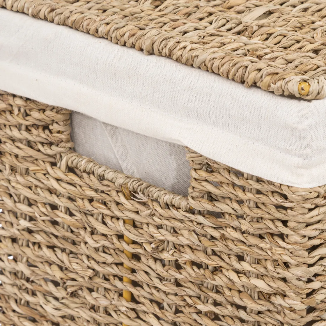 5five Panier à linge osier 40L