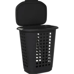 5five Panier à linge plastique 63L, Gris