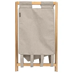 5five Panier à linge pliable 50L, Gris