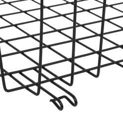 5five Panier de rangement à suspendre 51,5cm, Noir