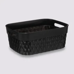 5five Panier en plastique 8,5L - Noir