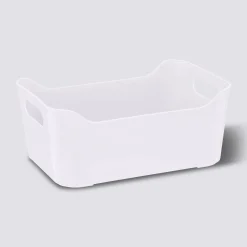 5five Panier en plastique 2,2L, Blanc