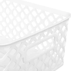 5five Panier en plastique 4L, Blanc