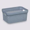 5five Panier en plastique 17L, Gris