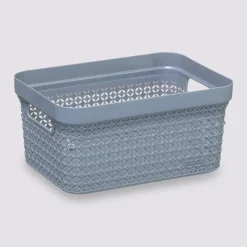 5five Panier en plastique 17L, Gris