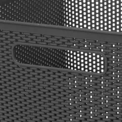 5five Panier en plastique 19L, Gris anthracite