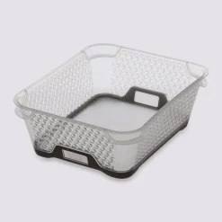 5five Panier en plastique 2,2L -Taupe
