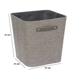 5five Panier, l.31 cm, Gris