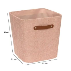 5five Panier, l.31 cm, Rose Clair