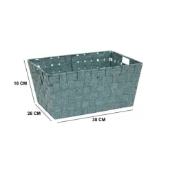 5five Panier, L.38 cm, Vert