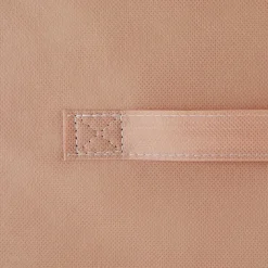 5five Panier tissu lanière 31x31 cm, Rose blush