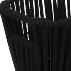 5five Panier tissu 15x31 cm, Noir