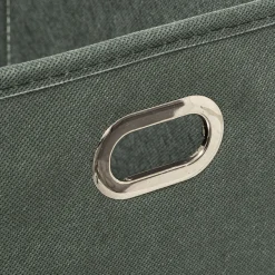 5five Panier tissu 15x31 cm, Vert kaki