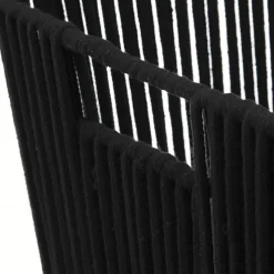 5five Panier tissu 31x31cm, Noir