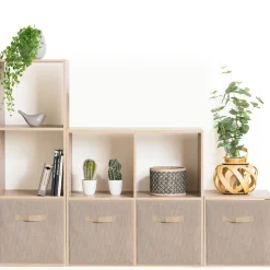 5five Panier toile de jute 31x31 cm