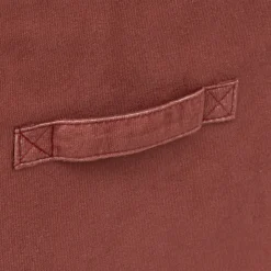 5five Panier velours 31x31 cm, Terre de sienne