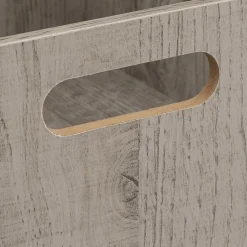 5five Panier 31x15 cm, Effet chêne gris