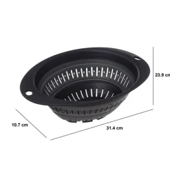 5five Passoire rétractable 31,42 cm, Rouge