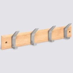 5five Patère, 4 têtes, L.45 cm