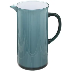 5five Pichet avec couvercle, Bleu pétrole