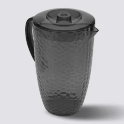 5five Pichet avec couvercle 2L, Gris charbon