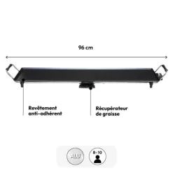 5five Plancha électrique 96 cm