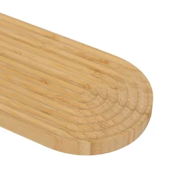 5five Planche à découper  avec rainures 60x16cm, Bambou