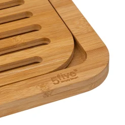 5five Planche à découper pain avec accessoires, 40x27cm