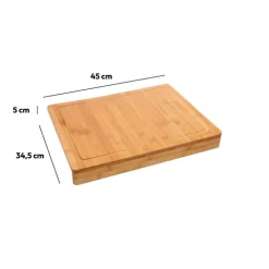 5five Planche à découper 45x34 cm, rebord