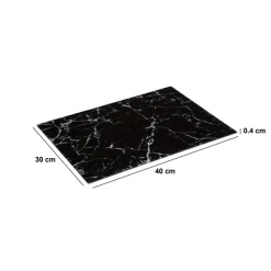 5five Planche à découper 40x30cm, Verre