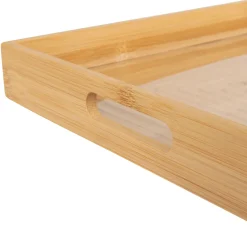 5five Plateau avec poignées 46x30 cm, Bambou