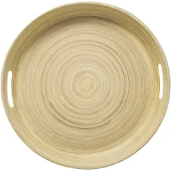 5five Plateau bambou 42cm, Jaune moutarde