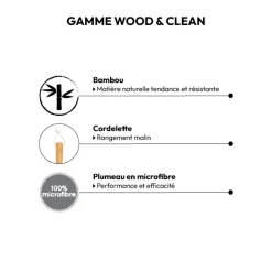 5five Plumeau microfibre, Bambou