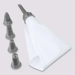 5five Poche à douilles avec 6 douilles, gris