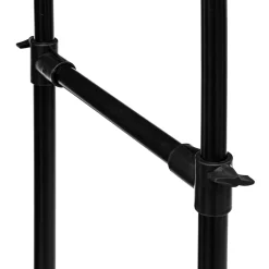 5five Portant à vêtement double à roulettes