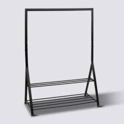 5five Portant à vêtements 2 niveaux métal