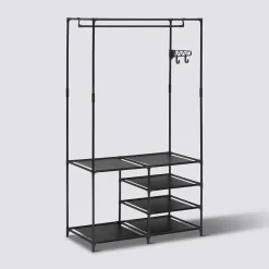 5five Portant à vêtements 4 niveaux métal