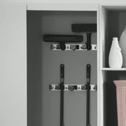 5five Porte-balai coulissant aluminium