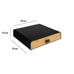 5five Porte-capsules 1 tiroir, Noir