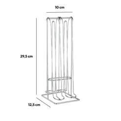 5five Porte-capsules x32, Chromé