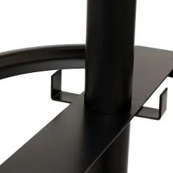 5five Porte-manteaux 8 crochets 175cm, Noir