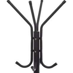 5five Porte-manteaux 8 crochets métal, Noir