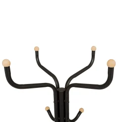 5five Porte-manteaux 11 patères 176,5cm, Noir