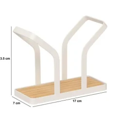 5five Porte-serviettes, Blanc