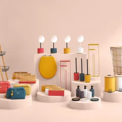 5five Pot à brosses à dents, Noir