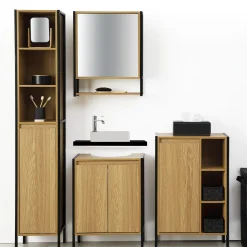 5five Pot à brosses à dents, Noir