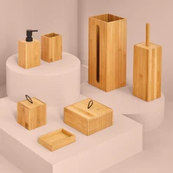 5five Pot à cotons, Bambou