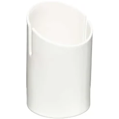 5five Pot à ustensiles 2 compartiments, Blanc