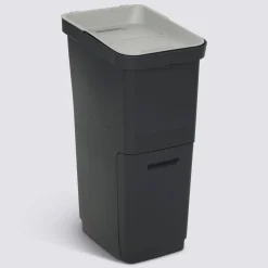 5five Poubelle de recyclage, 36L, Noir